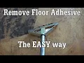 How to Remove Carpet Vinyl Adhesive the Easy Way
