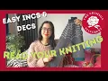 HOW TO TRACK INCREASES DECREASES knit faster waste less time by reading your knitting