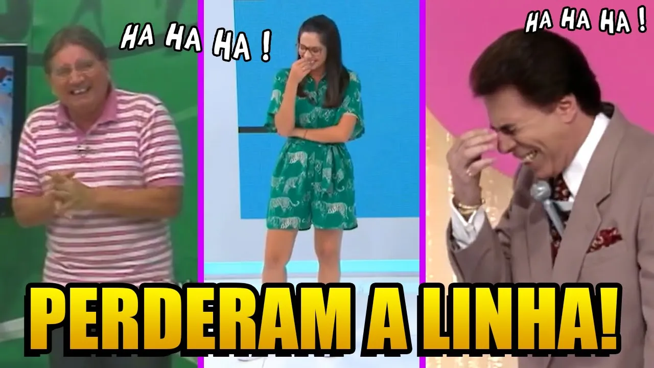 Famosos que Tiveram CRISE de RISO e Não Conseguiram Continuar!