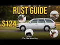 Mercedes-Benz S124 Estate Rust Hotspots tutorial Buyers guide