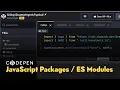 Using JavaScript Packages ES Modules on CodePen