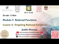 Graphing Rational Functions Module 7 Lesson 4