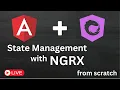 Angular state management NgRx Live Session