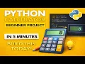 Python Calculator Project Using Nested If Step-by-Step Tutorial Full Code