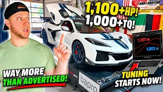 Starting My 1 500HP ZR1X America Edition Build New Exhaust INSANE Dyno Numbers