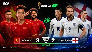 Tôi đã dùng đội hình Việt Nam đá với đội tuyển ANH | World Cup 2026 | FC MOBILE VIỆT NAM