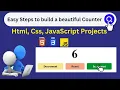 JavaScript Counter How to create a JavaScript counter with HTML CSS JavaScript Codeflix