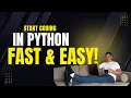Python for Beginners Write Your First Program Fast Easy