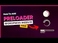 Create a Custom Page Loader with Lottie Animation in Elementor