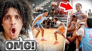 THIS 2ND GRADER WENT BALLISTIC & HIT THIS INSANE HALF COURT BUZZER BEATER!