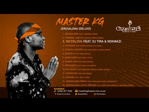 Download MP3 Master KG - Ng'zolova featuring Dj Tira & Nokwazi