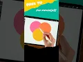 How to blend in Procreate