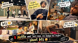 Netflix & Meri Maa ne bulaya hai mujhe shoot bts 😏😇
