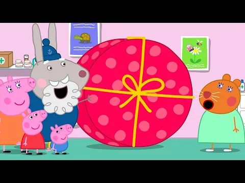 Download MP3 Dr Hamster's GIANT Present! 😱 🐽 Peppa Pig Surprise