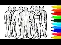 THE MARVEL Coloring Pages Colouring Pages for Kids