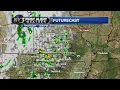 A better chance of storms today