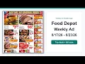 Food Depot Weekly Ad 26 - 26 Best Deals