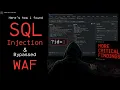 How I Found SQL Injection Bypassed a WAF Using This One Simple Technique