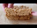 Healthy 3 Ingredient No Bake Cereal Bars