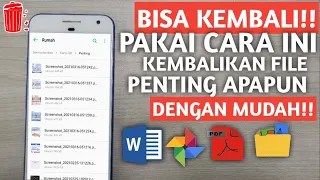 how to restore permanently deleted files on android