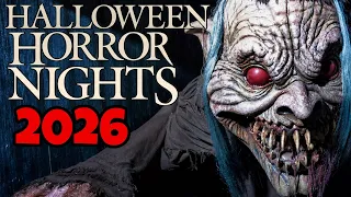 FIRST LOOK at HALLOWEEN HORROR NIGHTS 2026! Universal Studios Hollywood FULL EVENT