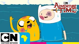 Finn & Jake get assistants! 💼 The Business Men Return | Adventure Time | Cartoon Network Africa