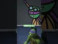 Lagu TMNT Theme Song… AS STICK FIGURES! 😱 | #shorts