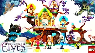 Lego Elves The Elvenstar Tree Bat Attack Building Review 41196