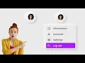 Create an Animated Neumorphism Profile Dropdown Menu Full CSS JavaScript Tutorial
