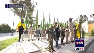 بازخوانی سرود سلام فرمانده در باکو جمهوری آذربایجان دندنها