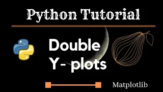 Python plotting with matplotlib Part 2 Make a Plot with Two Different Y-axis in Python