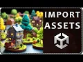 How to IMPORT ASSETS in Unity and EXPORT PACKAGES Share Assets Backup your Unity project