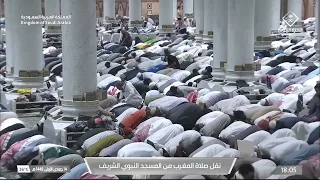 تلاوة الشيخ عبدالباري الثبيتي صلاة المغرب | المسجد النبوي الشريف بالمدينة المنورة 🤍
