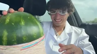 YOUNG MIKE WATERMELON CHALLENGE IRL
