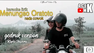 Download Menungso Ora Toto - Tekomlaku Cover Karaoke Nada Cowok Gedruk Koplo Jaipong jaranan | MP3