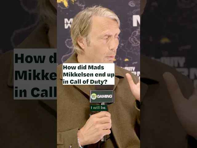 How did Mads Mikkelsen end up in Call of Duty?