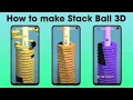 How to make Stack Ball 3D in Unity Hyper-Casual Complete Tutorial