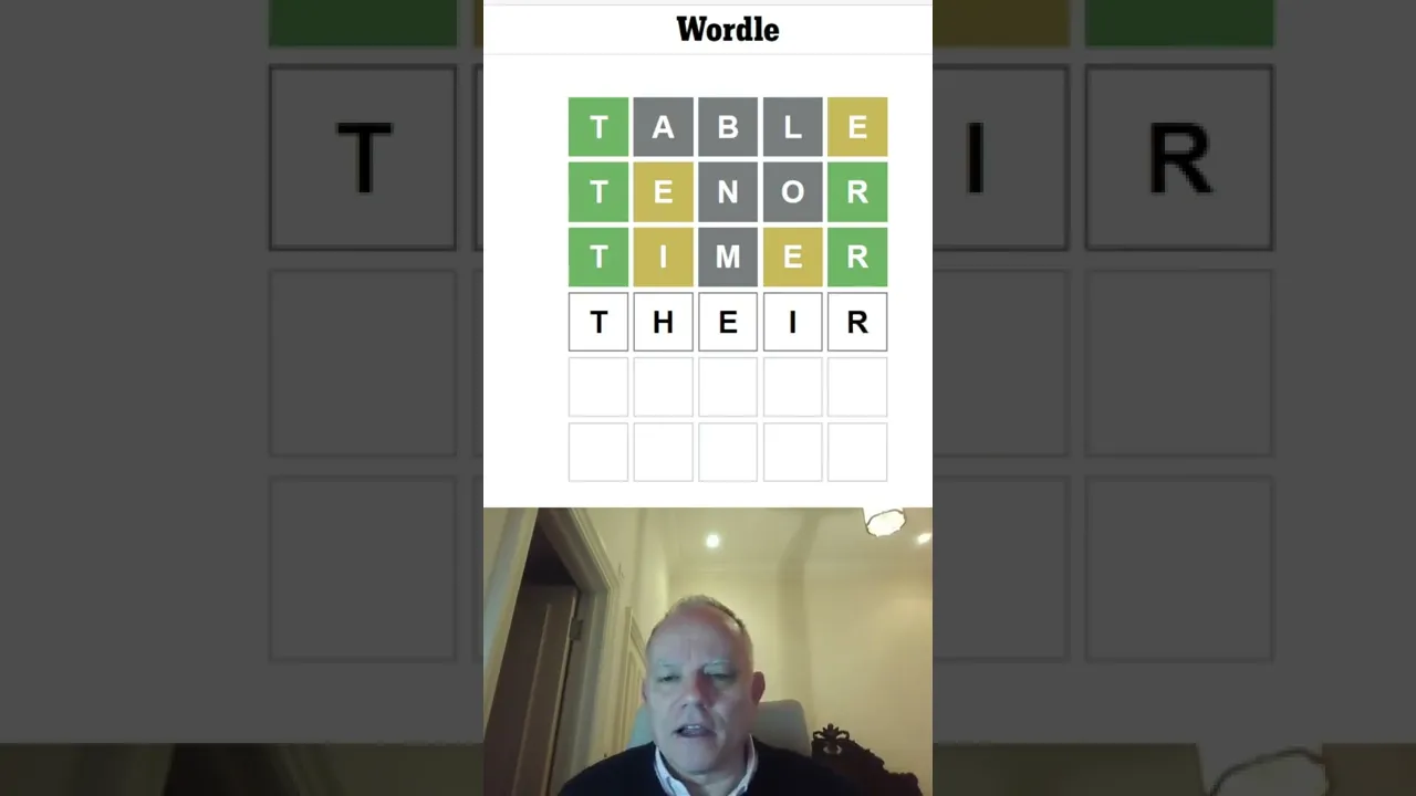 Wordle in a Minute - 21st March
