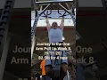 Download Lagu Journey to the OAP Week 8 (9-17-25) #onearmpullup #pullup #weightedpullup #relativestrength