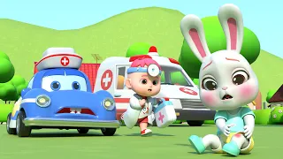 Las ruedas de la ambulancia | Canción de Boo Boo | Canciones Infantiles | LoLo & Leo en Español