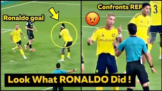 Ronaldo WINS The GAME! | Al Nassr vs Al Taawoun 2-1 | Crazy Things Ronaldo and Al Nassr players DID!