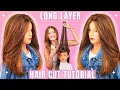 FAST Easy Long Layers To KEEP Your LENGTH Thickness