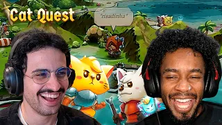 cobrando o zoinho no jogo de gatinho