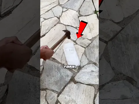 PAMUKTAN Erimeyen Buz Yapma Deneyi 🥶🧊