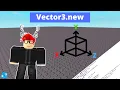 Roblox Beginner Scripting Tutorial Episode - Vector3 new