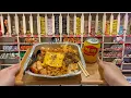 Eating at a 24 Hours Instant Noodle Cafe