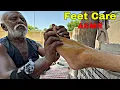 ASMR ANTI-DEPRESSION FEET MASSAGE BABA KALU s BEST TECHNIQUE SKILLS MAKE YOU FEEL RELAXED