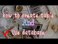 how to create database in mysql in hindi dbms sql sql for biginners learn sql