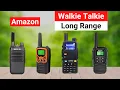 Top 5 Best Walkie Talkies Amazon Picks for Long Range Clear Sound