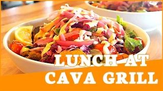 Checking out CAVA Grill in Irvine